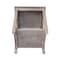International Concepts Rectangle Hampton End Table, 22 W, 22 L, 25 in H, Wood, Washed Gray Taupe OT09-70E - alternate 4